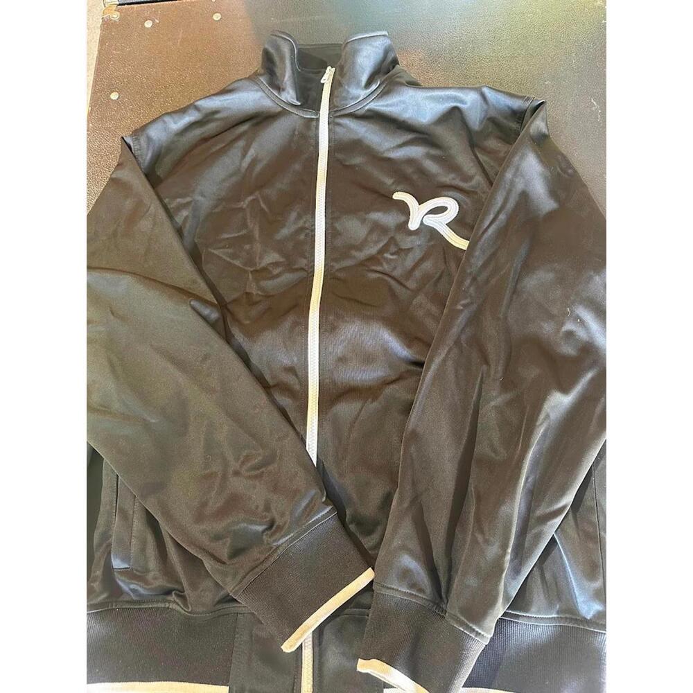 Rocawear Black Track Jacket Full Zip Men’s L